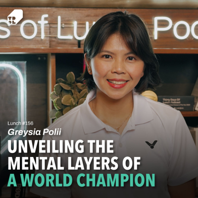 episode Lunch #156 - Di Balik Rekor Medali Emas Olimpiade (Tertua) Di Dunia ft. Greysia Polii artwork