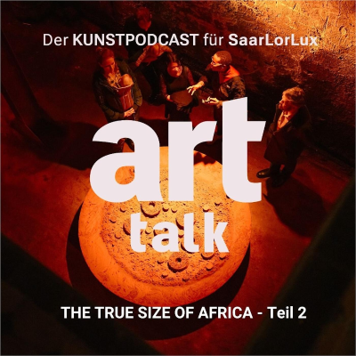 episode art talk - The true size of Africa - Teil 2 artwork