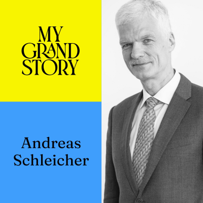 episode Andreas Schleicher, OECD-Bildungsdirektor und Koordinator der PISA-Studie artwork