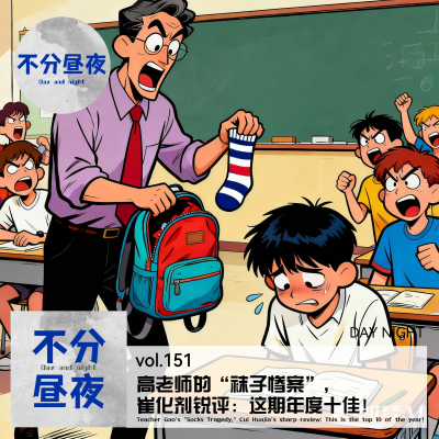 episode vol.151 高老师的“袜子惨案”，崔化剂锐评：这期年度十佳！ artwork
