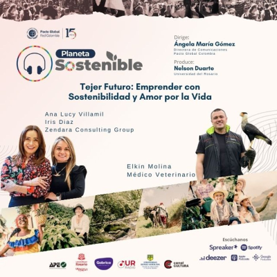 episode Tejer Futuro, Emprender con sostenibilidad y amor por la vida artwork