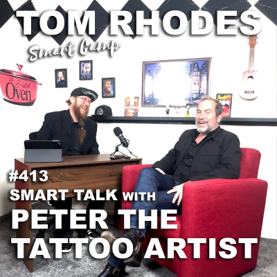 episode 413 Smart Talk in Amsterdam - Peter the Tattoo Artist artwork