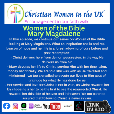 episode Women of the Bible - Mary Magdalene artwork
