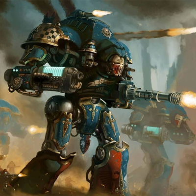 episode #412 Vehiculos 40K Caballeros Imperiales: Honor y Ceramita. artwork