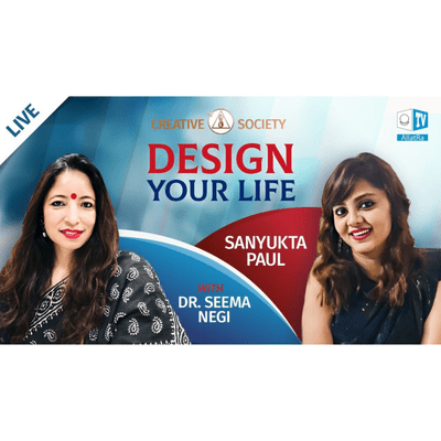 episode We Create the World We Live in. Sanyukta Paul | Creative Society | Allatraunites artwork
