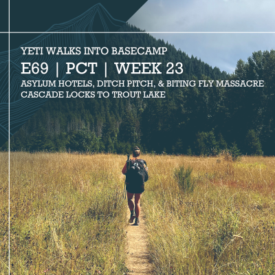 episode E69 | PCT | Week 23 | Asylum Hotel, Ditch Pitch, & Biting Fly Massacre | Cascade Locks to Trout Lake artwork