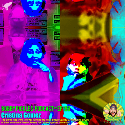 episode CRISTINA GOMEZ, Chica who went viral for “Crimes Against Humanity” Commission Speech/Target Anti-Mask Protest | Bobby Pickles’ Podcast™️ Ep 198 artwork