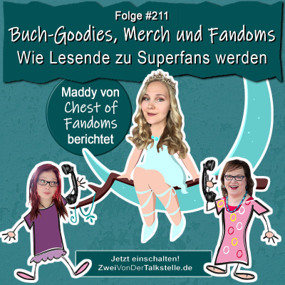 episode DZVDT #211 - Buch-Goodies, Merch und Fandoms: Wie Lesende zu Superfans werden artwork