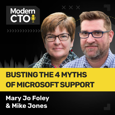 episode Busting the 4 Myths of Microsoft Support with Mary Jo Foley & Mike Jones artwork