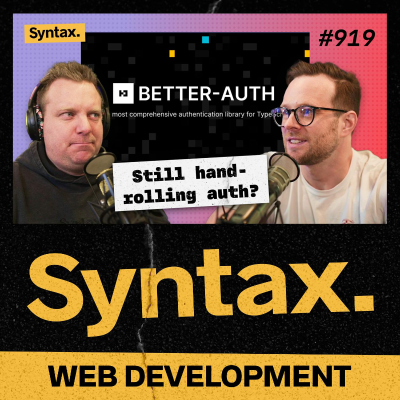 episode 919: Better Auth with Better Auth artwork