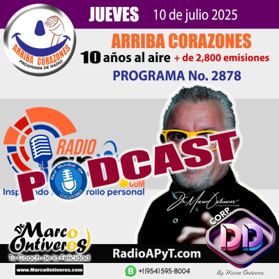 episode 2878-arriba-corazones-2025-07-10-JUEVES-MesDeMiCumple-MiTop#200 artwork