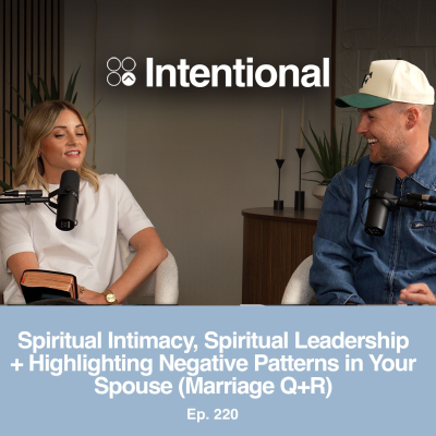 episode Spiritual Intimacy, Spiritual Leadership + Highlighting Negative Patterns in Your Spouse (Marriage Q+R) artwork