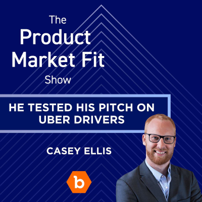 episode He tested his pitch on Uber drivers—then built a cybersecurity platform to $180M raised. | Casey Ellis, Founder of Bugcrowd artwork