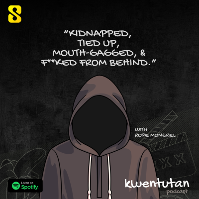 episode E91: Kidnapped, Tied-Up, Mouth-Gagged, & Ducked from Behind with Rope Mongrel artwork