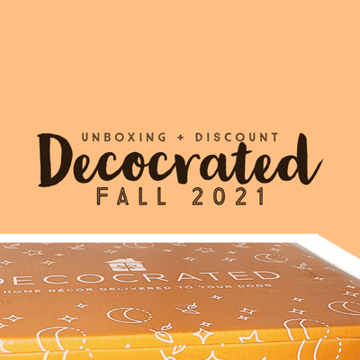 episode DecoCrated | Fall 2021 | Unboxing & $15 Off!! | Home Decor Box artwork