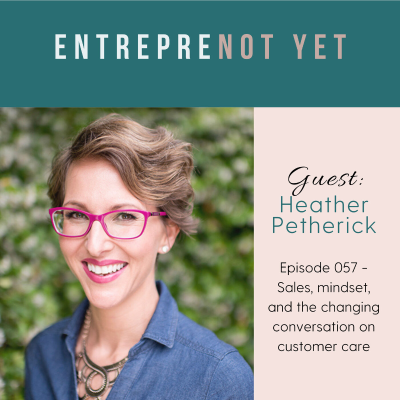 episode Sales, mindset, and the changing conversation on customer care - with Heather Petherick artwork