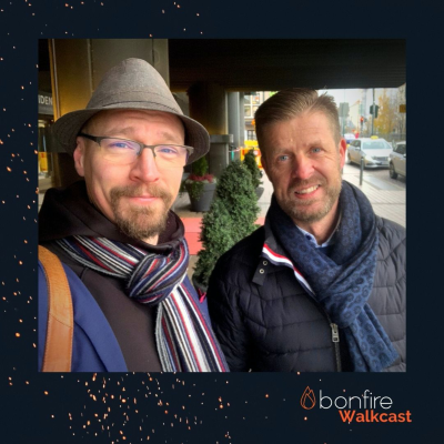 episode #20 Bonfire Walkcast: Vieraana Petteri Kilpinen artwork