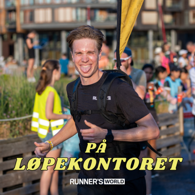 episode På løpekontoret: Å løpe 360 kilometer til sin egen konsert artwork