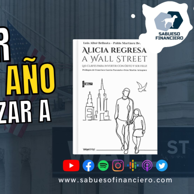 episode El MEJOR libro del año para comenzar a INVERTIR - resumen Alicia regresa a wall street artwork