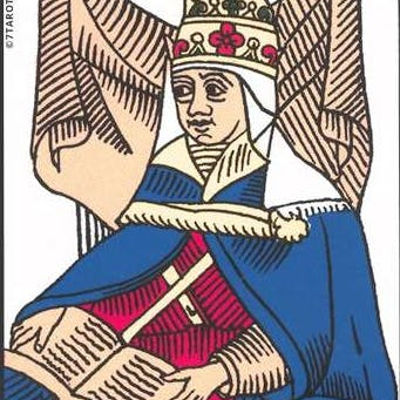 episode Episode 198 – Breaking the Frame: On the High Priestess in the Tarot artwork