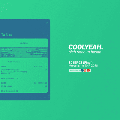 episode S01EP08 (Final) Mekanisme THR 2020 - COOLYEAH. artwork