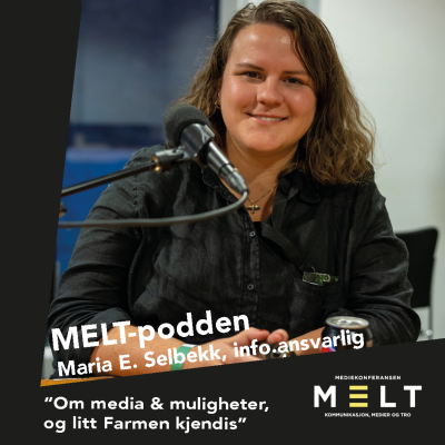 episode Maria E. Selbekk - om Media & Muligheter, og litt Farmen kjendis artwork