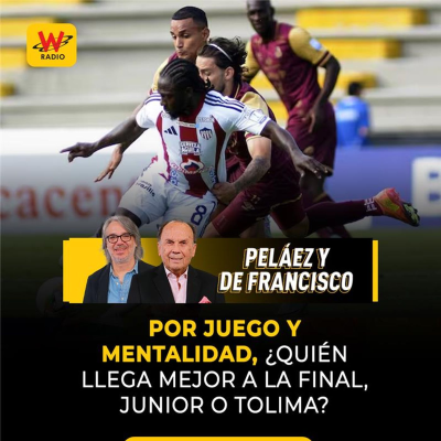episode Por juego y mentalidad, ¿quién llega mejor a la final, Junior o Tolima? artwork