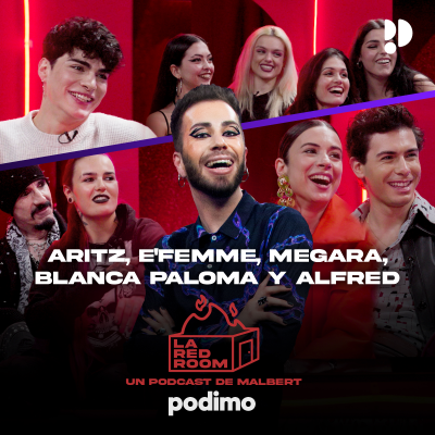 T2 E02 Blanca Paloma, Alfred, Aritz, E'femme y Megara