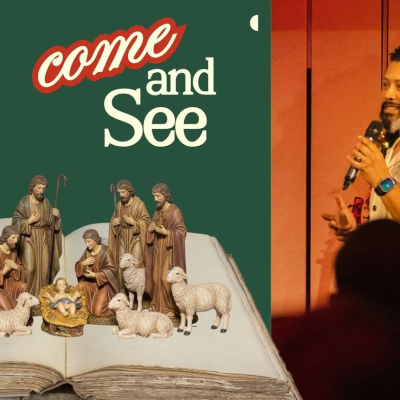 episode Christmas at Curate - Come & See • Nick Khiroya artwork