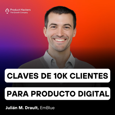 episode Claves de +10.000 clientes y +20 países para producto digital con Julián M. Drault de EmBlue artwork