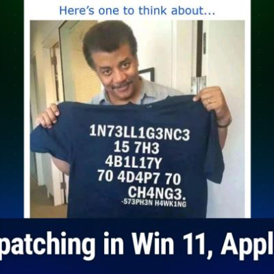 episode SN 1021: Device Bound Session Credentials - Hotpatching in Win 11, Apple vs. UK artwork