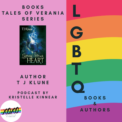 episode LGBTQ Books and authors - T J Klune's book series The tales of Verania artwork
