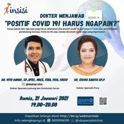 episode Dokter Menjawab Positif Covid Harus Ngapain? - dr. Vito Sp.JP & dr. Sylvia Sp.P artwork
