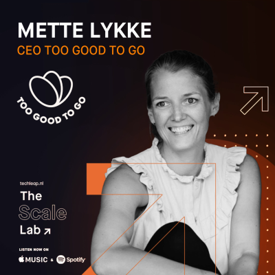 episode Episode #28: Mette Lykke talking about the Too Good To Go journey and the ambitious target they have to reach by 2025 when it comes to food waste artwork