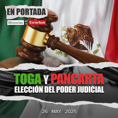 episode DOMINGA: Quiero ser tu juez, tu magistrado, tu ministro. Una mirada a las campañas de toga y pancarta artwork