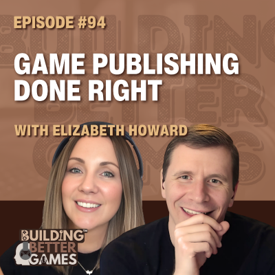 episode E94: Why You Should Think About Publishing More In Game Dev with Elizabeth Howard artwork