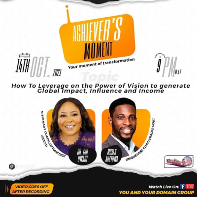 episode How To Leverage On The Power Of Vision For Global Impact, Influence and Riches // Dr. Chibuzor Uwadi artwork