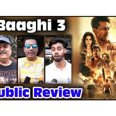 episode Baaghi 3 PUBLIC REVIEW Tiger Shroff Shraddha Kapoor artwork