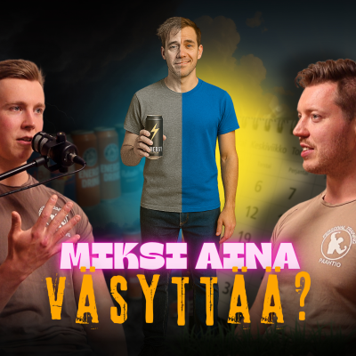 episode #63: Kahvi, energiajuomat, nikotiini ja VÄSYMYS 🥱 Näin saat oikeasti enemmän energiaa - ilman keinotekoista boostia ☝🏼Voiman ja kestävyyden kehittäminen samanaikaisesti? artwork