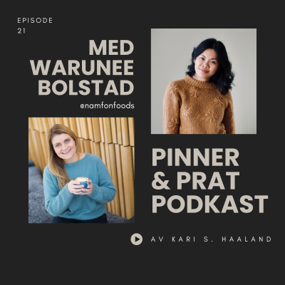 episode # 21 Pinner & Prat med Warunee Bolstad artwork