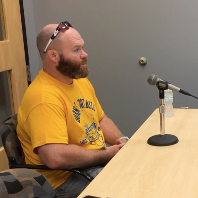 episode Football is back! With Saline football assistant coach and wrestling coach Chad O'Brien artwork