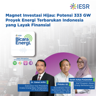 episode Magnet Investasi Hijau: Potensi 333 GW Proyek Energi Terbarukan Indonesia yang Layak Finansial artwork