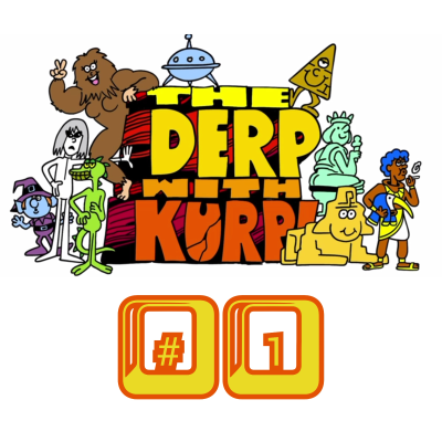 episode Kurt Metzger - Derp with Kurp, episode one with Duncan Trussell artwork
