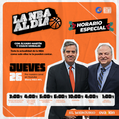 episode NBA AL DÍA #3 | Álvaro Martín, Coach Morales y Martín Zeitune | Ritmo NBA T6 E54 artwork