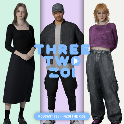 episode ThreeTwoPlay Podcast #85 - InZoi The Ride artwork