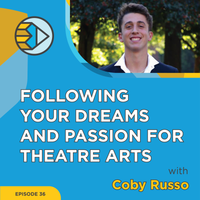 episode Coby Russo on Following His Dreams and Passion for Theatre Arts | The Homework Help Show EP 36 artwork