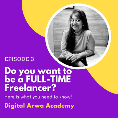 episode Episode 3 - Do you want to be a Full-Time Freelancer? This is what you need to know! artwork