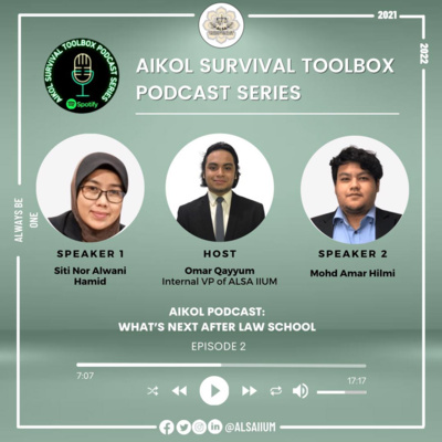 episode AIKOL Podcast: What's Next After Law School? artwork