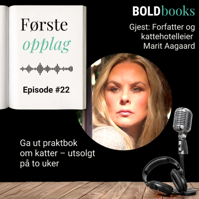 episode #22 Ga ut praktbok om katter – utsolgt på to uker – Marit Aagaard artwork