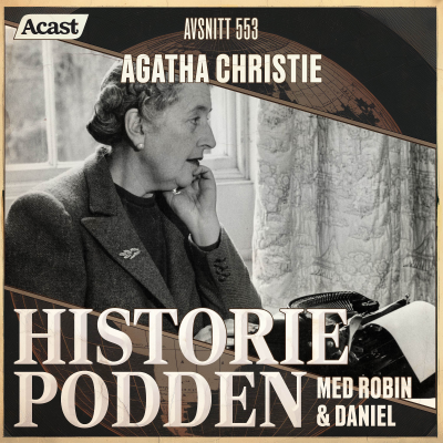 episode 553. Deckardrottningen Agatha Christie artwork